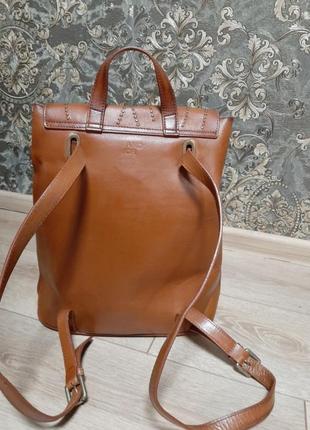 Большой рюкзак из натуральной кожи  andior4 фото