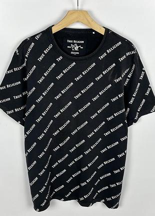 True religion чоловіча футболка розмір l чорна