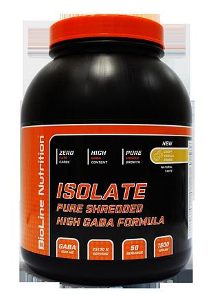 Изолят high gaba formula для роста мышц bioline nutrition шоколад