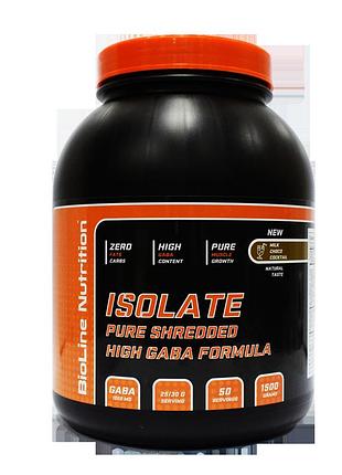 Изолят для похудения 90% белка 1,5 кг bioline nutrition клубника