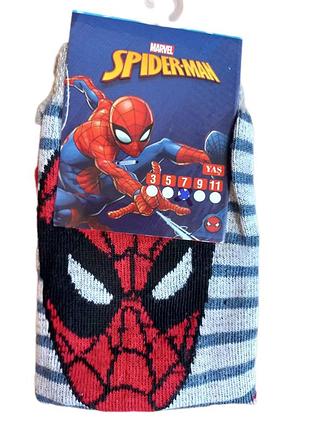 Дитячі шкарпетки для хлопчика 7 років туреччина marvel spider-man людина-павук