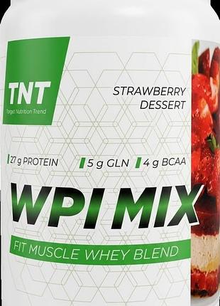 Протеиновый изолят wpi mix tnt польша 0,9 кг клубника