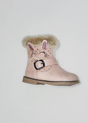 Високі сапожки з аплікацією котика epc fashion private company baby 23