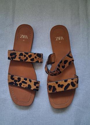 Шлепанцы zara 37р
