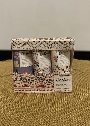 Набір кремів для рук cath kidston — cassis & rose (3 x 30 мл)