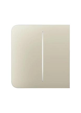 Кнопка button (ivory/слонова кістка) для lightswitch sidebutton (2-gang) ajax (26-00285)