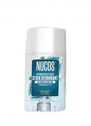 Мужской дезодорант - сток nucos west coast, 50 мл