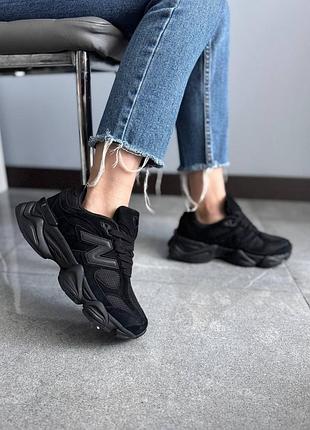 Кроссовки new balance 9060 black