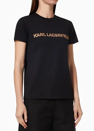 Футболка kandy krush karl logo t-shirt in cotton.