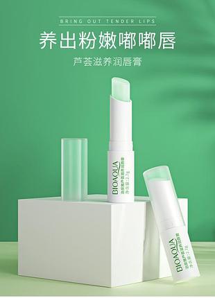 Бальзам зволожуючий для губ з екстрактом соковитої м'яти bioaqua refreshing mint tender moist lip balm 4г