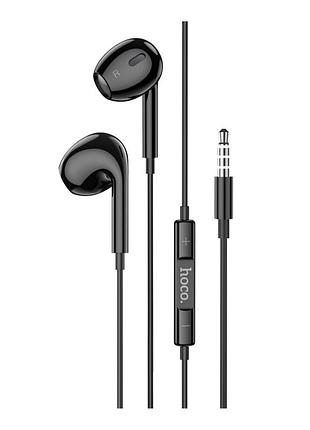 Наушники hoco m101 max 3.5 mm черный