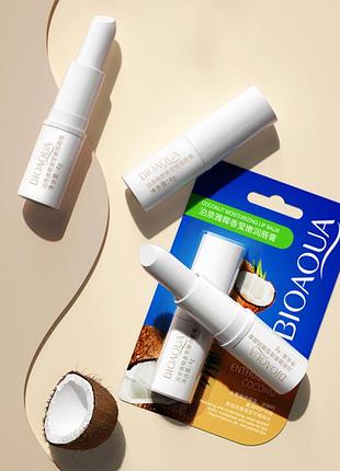 Бальзам зволожуючий для губ bioaqua coconut moisturizing lip balm 4г