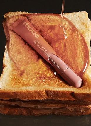Бальзам для губ пептидный rhode peptide lip tint toast блеск для губ тост 10мл