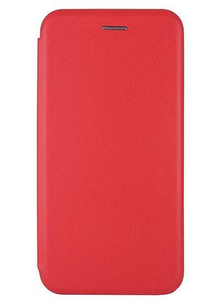 Чехол книжка premium для samsung galaxy a50s на магните с подставкой красный