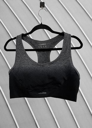 Спортивний топ usa pro оригінал xl 2xl / безшовний топ омбре / топ usa pro seamless ombre