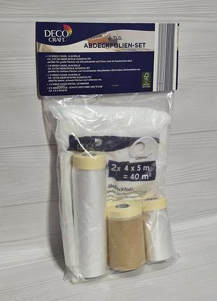 Набір захисної плівки та паперу deco craft