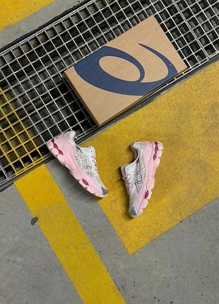 Asics gel-nyc kicki yang zhang pink/cream/pure silver