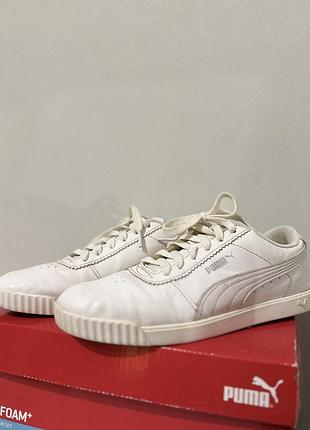 Білі кросівки puma
