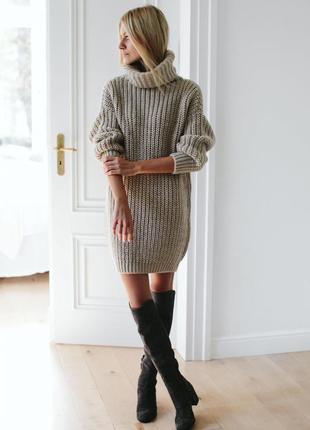 Подовжений светр, туніка mle collection
