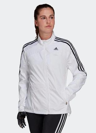 Ветровка для бега женская adidas marathon jkt w gk6061