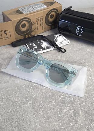 Очки солнцезащитные brain dead elia clear blue post modern primitive eye protection sunglasses