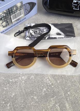 Сонцезахисні окуляри brain dead tani orange tortoise post modern primitive eye protection sunglasses