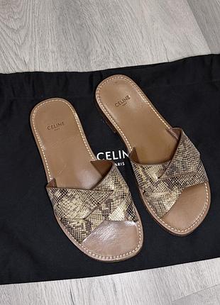 Шлепки celine оригинал