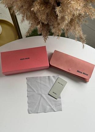 Футляр для очков miu miu