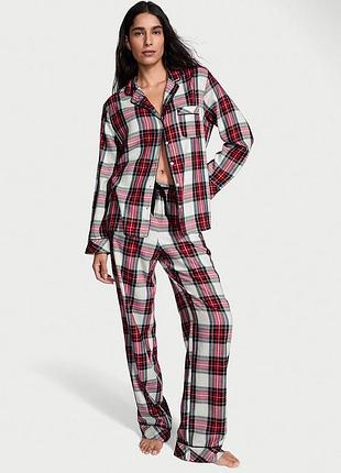 Фланелевая женская пижама victoria's secret