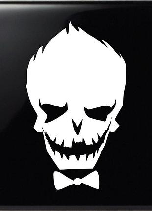 Наклейка джокер joker белый, 60х36 см