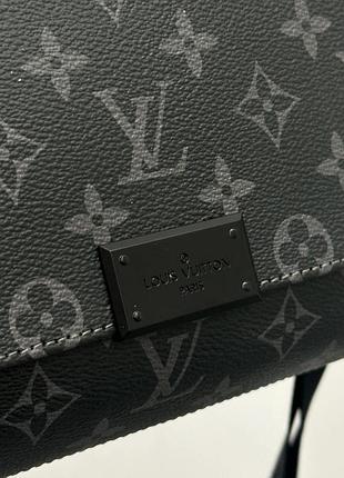 Сумка district pm louis monogram vuitton eclipse grey 4