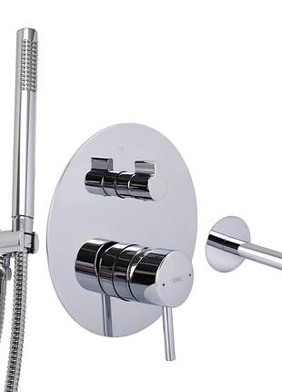 Смеситель для ванны встроенный topaz loft tlf 32202-h39-c