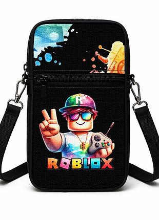 Сумка-чохол для телефону roblox,дитяча сумка через плече, водонепроникна міні-сумка (4811)