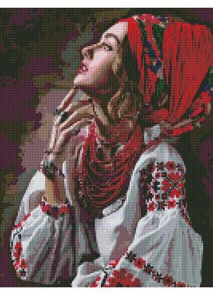 Набор с алмазной мозаикой 40x50 см amo7352 "цветы-зорые" ideyka