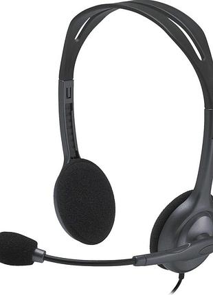 Навушники logitech h111 stereo headset