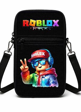 Сумка-чехол для телефона roblox детская через плечо, водонепроницаемая мини-сумка (4813)