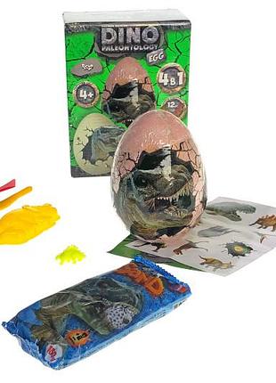 Набор для раскопок dp-03-01 "dino paleontology. egg" 4в1 danko