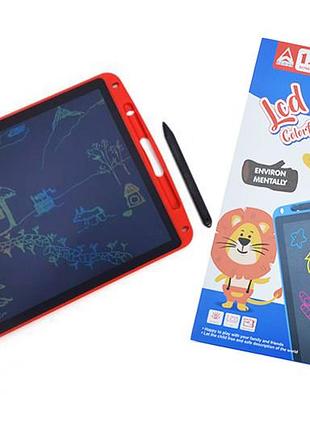 Планшет для рисования 1202c lcd writing tablet 12' цветной р.28x19x0,8см yg toys
