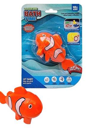 Игрушка заводная ys1378-a1 "рыбка" плавает, на блистере р.17x13x4 см yg toys