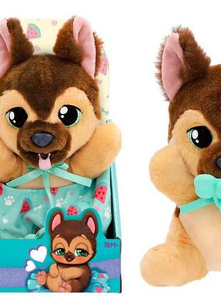 Интерактивная игрушка 926363im baby paws серии "yummy" – гермочка вовчарка с аксессуарами