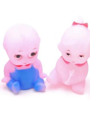 Набор пикалок 925-76 "пупсики" 4 шт в шарик р.21,5x19x5 см yg toys