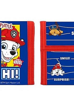 Гаманець paw patrol pl82124, для хлопчиків 13*10,5см