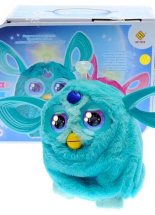 Интерактивная игрушка "пухнастик", музыкальная со светом, в коробке jd-4889 р.31*22,4*14см