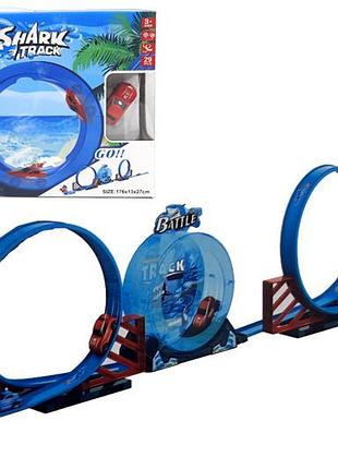 Трек с запуском "shark track" в коробке 6688-281 р.44*26*8см