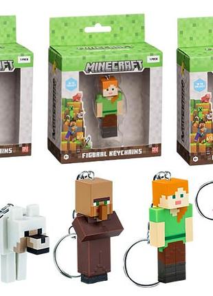 Фигурка-брелок minecraft в ассортименте 15 видов, цена за 1941 mc8012