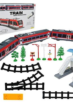 Железная дорога 2811y на батарейках, коробка р.60x29x5 см