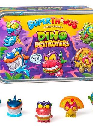 Игровой набор superthings s діно руйнивники (5 эксклюзивных фигурок) pstsd48tin60