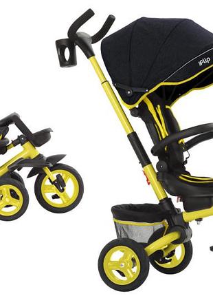 Велосипед трехколесный tilly flip t-390/1 желтый