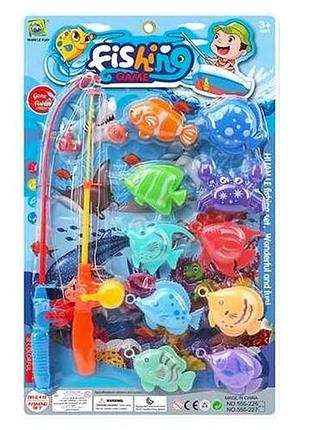 Рыбалка 555-226 магнитная, на блистере р.50x31x4,5 см yg toys