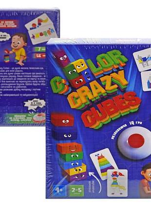 Настольная игра ccc-02-01u "color crazy cubes" danko